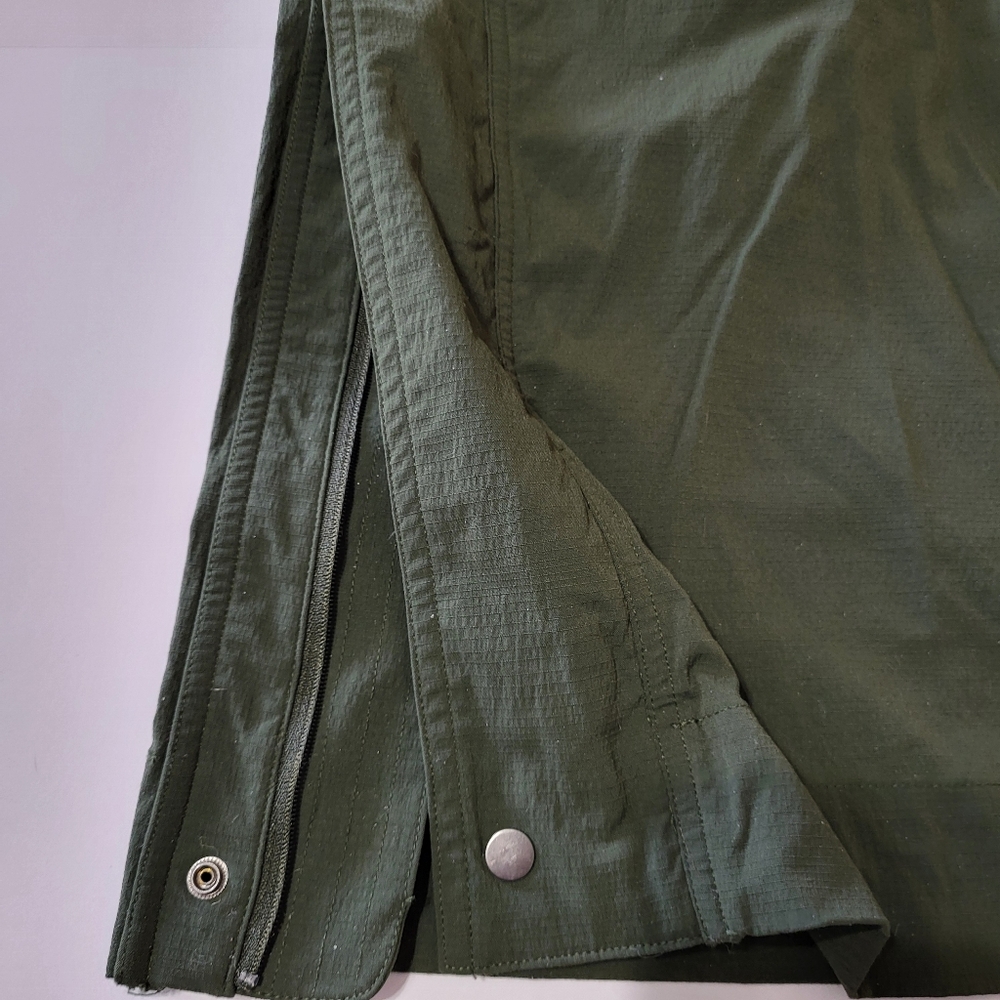 Athleta Trekkie High Rise Parachute Pant Aspen Olive Green Street wear XL tall - Picture 9 of 13